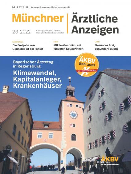 Bayerischer Ärztetag in Regensburg, Klimawandel, Kapitalanleger, Krankenhäuser
