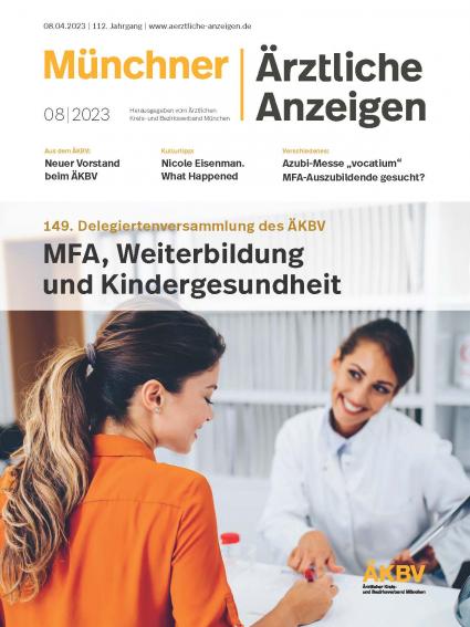 149. Delegiertenversammlung des ÄKBV, MFA, Weiterbildung und Kindergesundheit