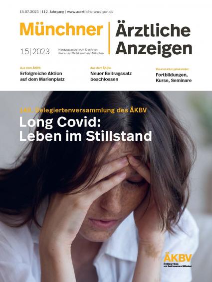 149. Delegiertenversammlung des ÄKBV, Long Covid: Leben im Stillstand