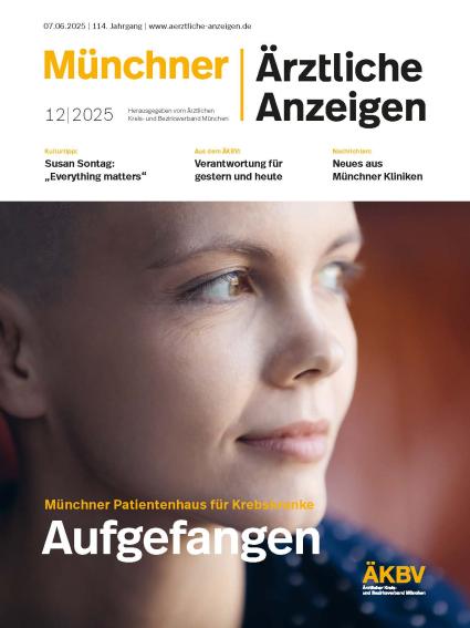 Münchner Patientenhaus für Krebskranke. Aufgefangen