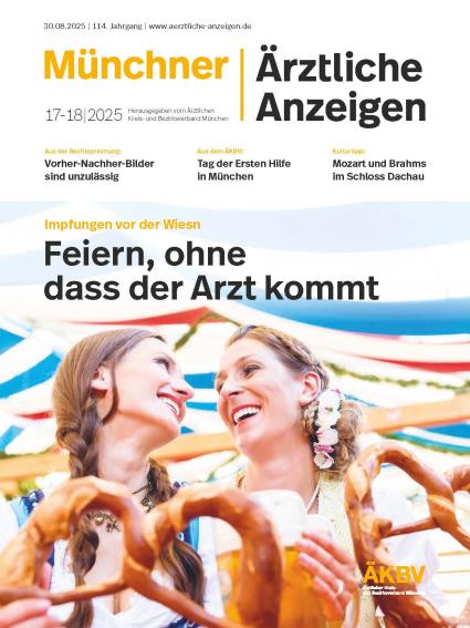 Impfungen vor der Wiesn. Feiern, ohne dass der Arzt kommt