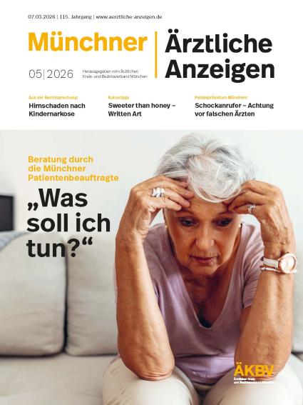 Beratung durch die Münchner Patientenbeauftragte. "Was soll ich tun?"