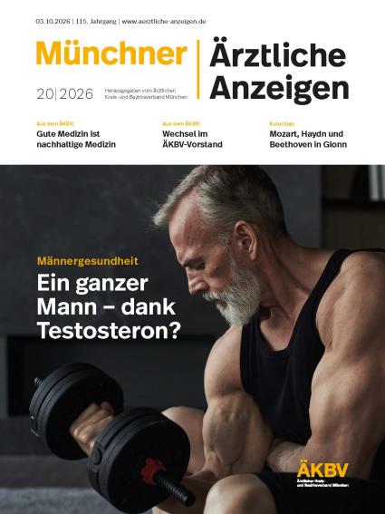 Männergesundheit. Ein ganzer Mann - dank Testosteron